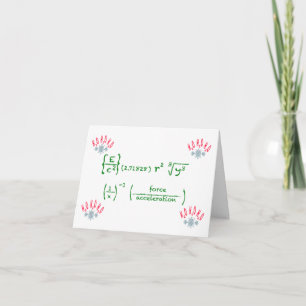 Carte Joyeux Noël aux nerds
