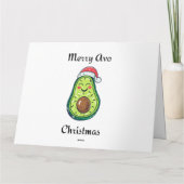 Carte Joyeux Noël Avo (Dos)