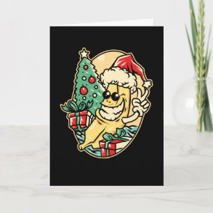 Carte Joyeux Noël Banane