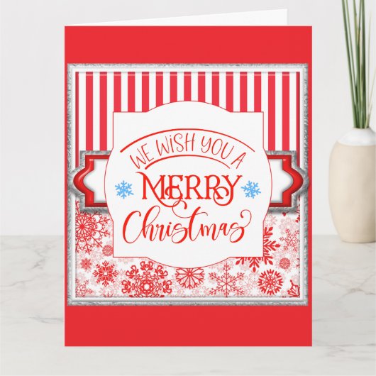 Carte Joyeux Noël Big Papa Père Noël (Devant)