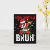 Carte Joyeux Noël Bruh Noël Noël Noël Noël Noël Noël Noë (Fleur jaune)