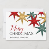 Carte Joyeux Noël Business Holiday (Devant)