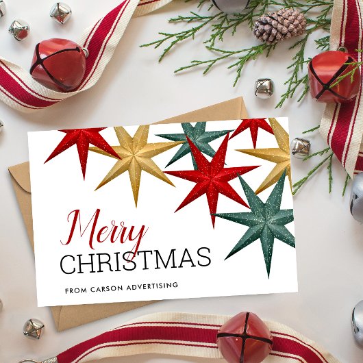 Carte Joyeux Noël Business Holiday