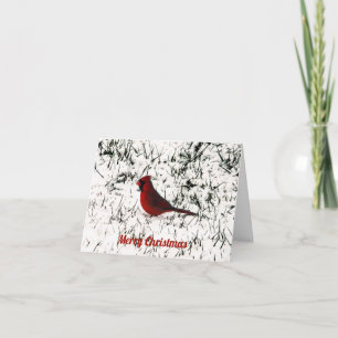 Carte Joyeux Noël Cardinal
