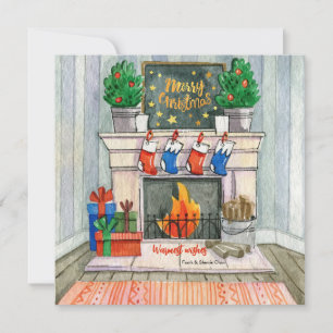 Carte Joyeux Noël Carré