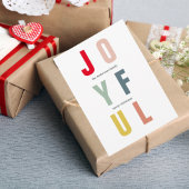 Carte Joyeux Noël coloré | Joyeuses fêtes