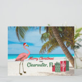 Carte Joyeux Noël de Clearwater, FL (Debout devant)