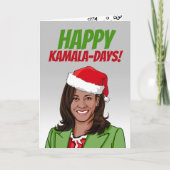 Carte Joyeux Noël de Kamala Days (Devant)