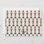 Carte Joyeux Noël de la nuthouse drôle Nutcracker (Dos)