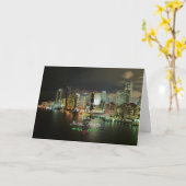 Carte Joyeux Noël de Miami, Floride (Fleur jaune)