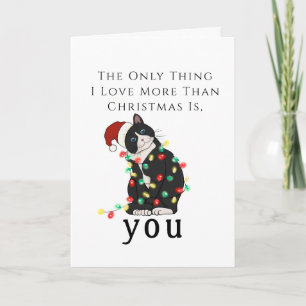 Carte Joyeux Noël de notre famille à la vôtre !