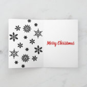 Carte Joyeux Noël de nous tous (Intérieur)