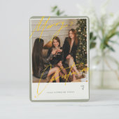 Carte Joyeux Noël de Patterson Family Card (Debout devant)