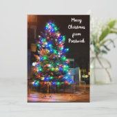 Carte Joyeux Noël de Prestwich (Debout devant)