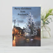 Carte Joyeux Noël de Prestwich (Debout devant)