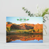 Carte Joyeux Noël de Sedona, Arizona (Debout devant)