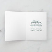 Carte Joyeux Noël du New Hampshire (Intérieur)