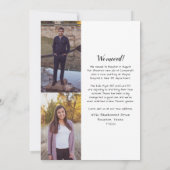 Carte Joyeux Noël du Texas Nous avons déménagé (Dos)