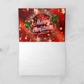 Carte Joyeux Noël éclat et brillance  (Intérieur)