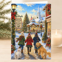 Joyeux Noël en Nouvelle-Angleterre Noël Vacances