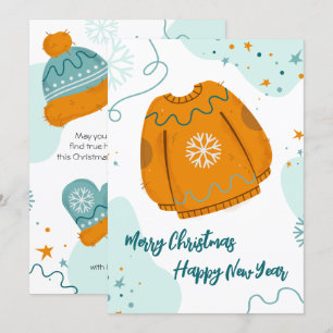 Carte Joyeux Noël et Bonne Année