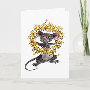 Carte Joyeux Noël et bonne année avec un