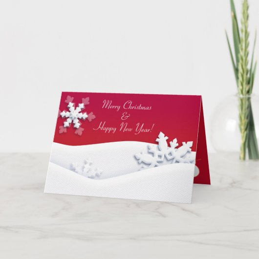 Carte Joyeux Noël et Bonne Année ! NOËL (Devant)