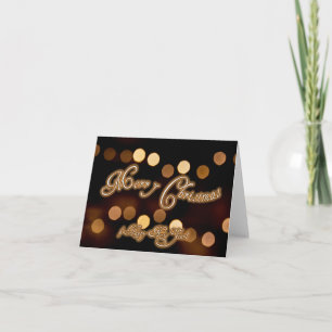 Carte Joyeux Noël et une bonne année !