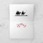 Carte Joyeux Noël Jaune Bog Kilcullen (Intérieur)