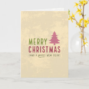 Carte Joyeux Noël - Je promets que j'ai encore chaud