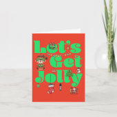 Carte Joyeux Noël Jolly (Devant)