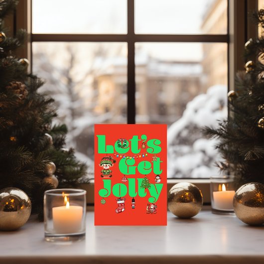 Carte Joyeux Noël Jolly