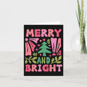 Carte Joyeux Noël Joyeux Noël Noël Joyeux arbre pyjama F