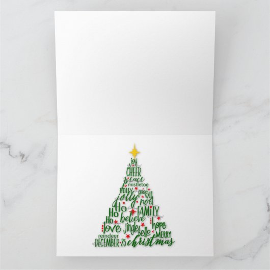Carte Joyeux Noël Kitten (Intérieur)