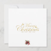 Carte Joyeux Noël Koala assis dans un Eucalyptus (Dos)