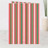 Carte Joyeux Noël M. Mme Clause (Dos)