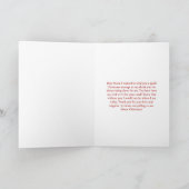 Carte Joyeux Noël Maman (Intérieur)