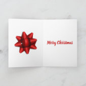 Carte Joyeux Noël maman de la part de mon bébé (Intérieur)