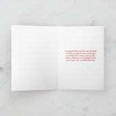 Carte Joyeux Noël Maman & Papa (Intérieur)