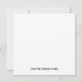 Carte Joyeux Noel Noël (Dos)