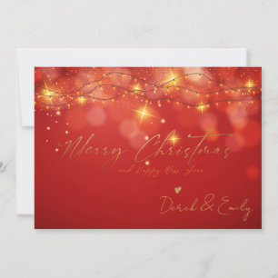 Carte Joyeux Noël Nouvel An Fête de Noël