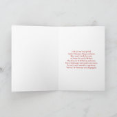 Carte Joyeux Noël Papa (Intérieur)