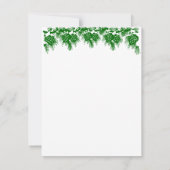 Carte Joyeux Noël - Père Noël avec chat et chien (Dos)