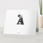 Carte Joyeux Noël ! Père Noël avec Chat et Chien (Dos)