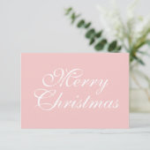 Carte Joyeux Noël Pinky (Debout devant)