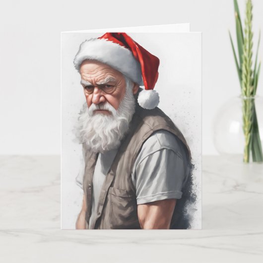 Carte Joyeux Noël politiquement incorrect (Devant)