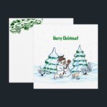 Carte Joyeux Noël ! Snowman avec chat et chiot<br><div class="desc">Joyeux Noël ! Snowman avec chat et chiot - petit chien ~~~ dessin au crayon de couleur par Krisi ArtKSZP ~~~ Catégorie du magasin >>> Joyeux Noël pour enfants >>>> Snowman avec chat et chiot</div>