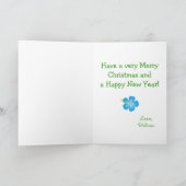 Carte Joyeux Noël Tropical Toucan (Intérieur)