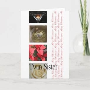 Carte Joyeux Noël Twin Sister