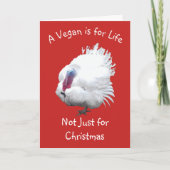 Carte Joyeux Noël Vegan (Devant)